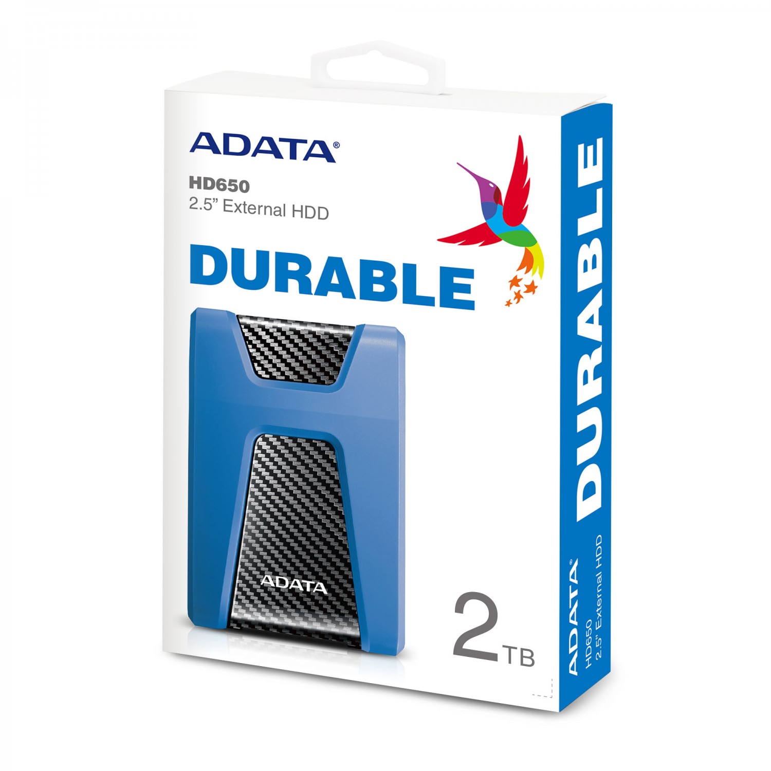 هارد دیسک اکسترنال ADATA HD650 2TB - Blue-3