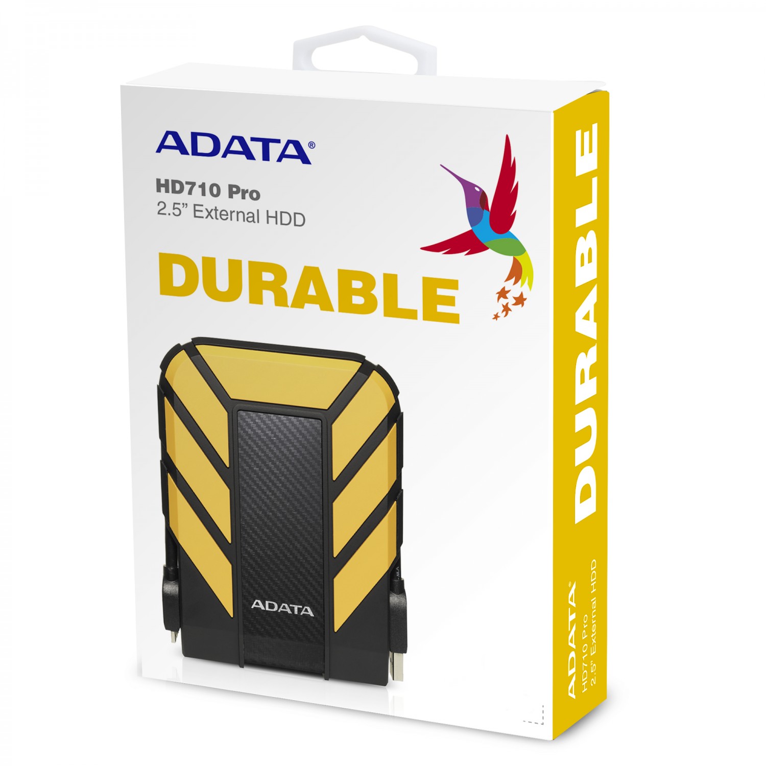 هارد دیسک اکسترنال ADATA HD710 Pro 2TB - Yellow-4