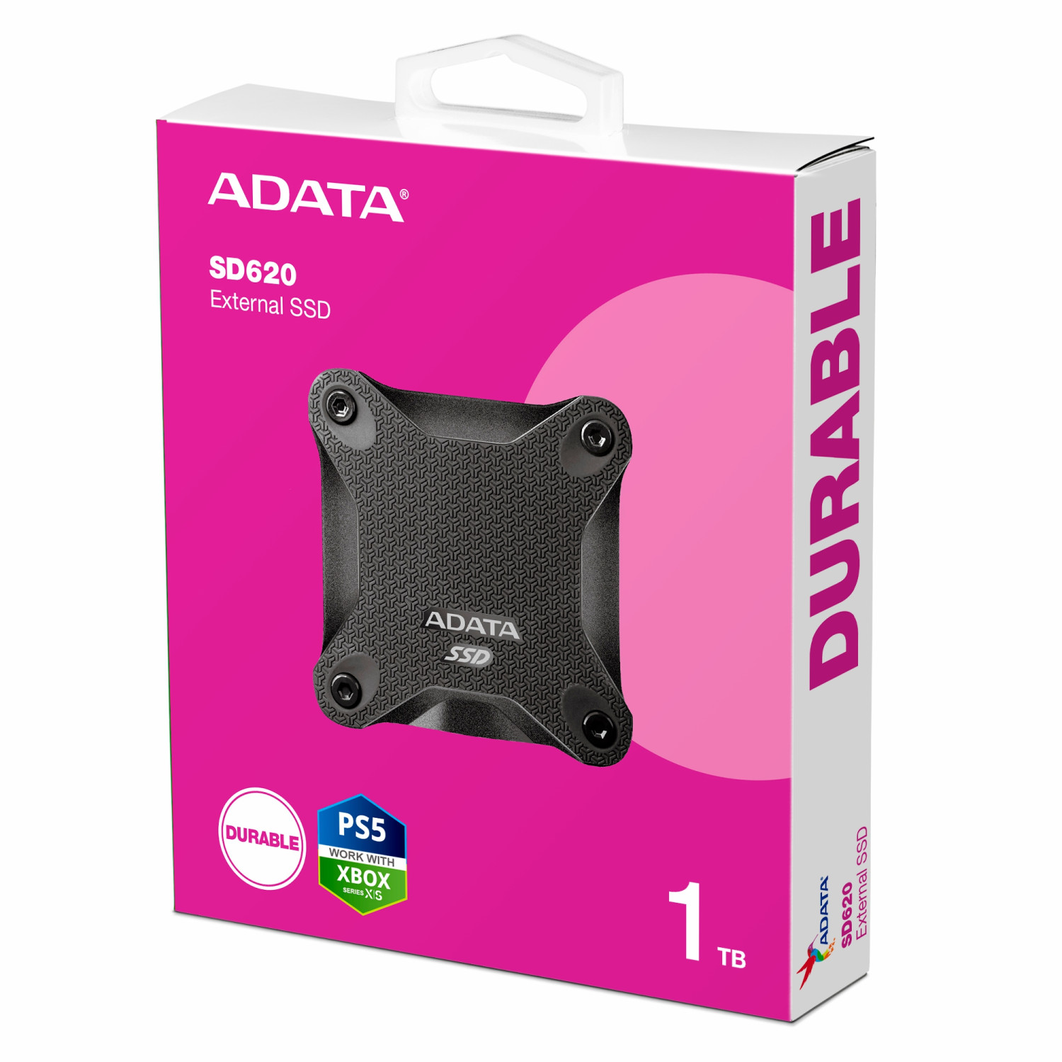 حافظه اس اس دی اکسترنال ADATA SD620 1TB - Black-6