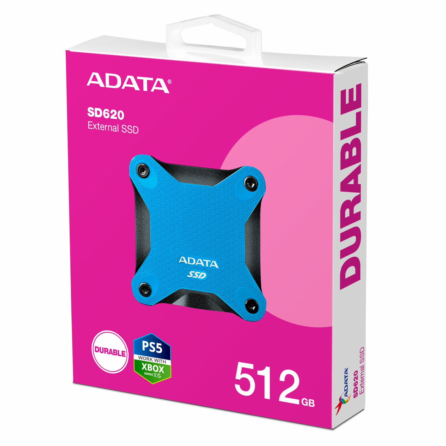 حافظه اس اس دی اکسترنال ADATA SD620 512GB - Blue-6
