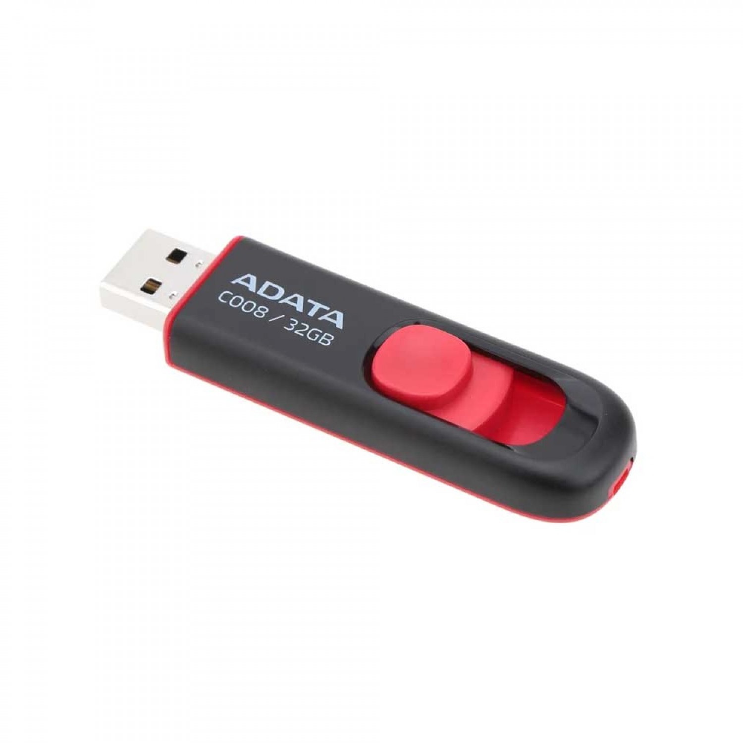 فلش مموری ADATA C008 - 32GB - Black/Red-2