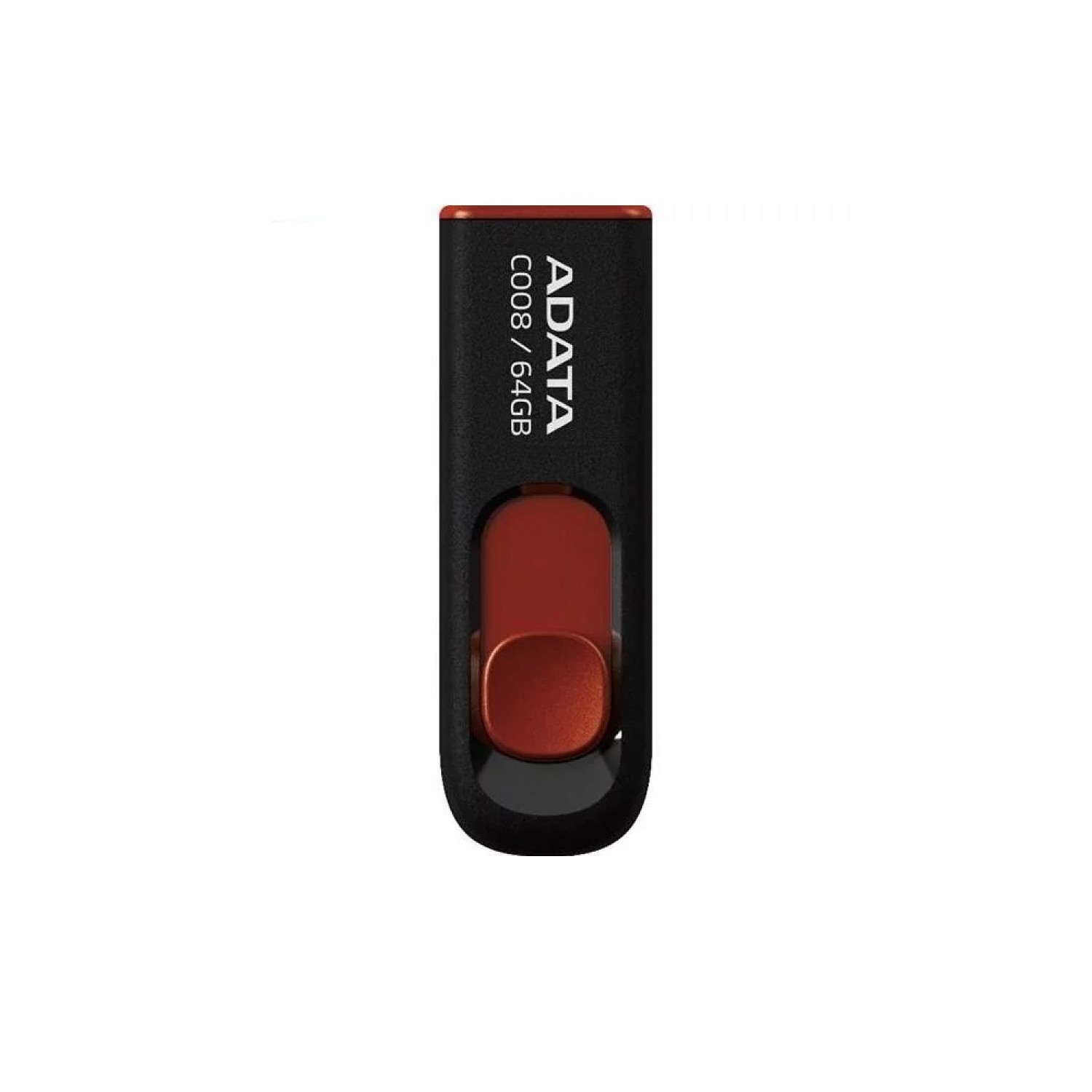 فلش مموری ADATA C008 - 64GB - Black/Red