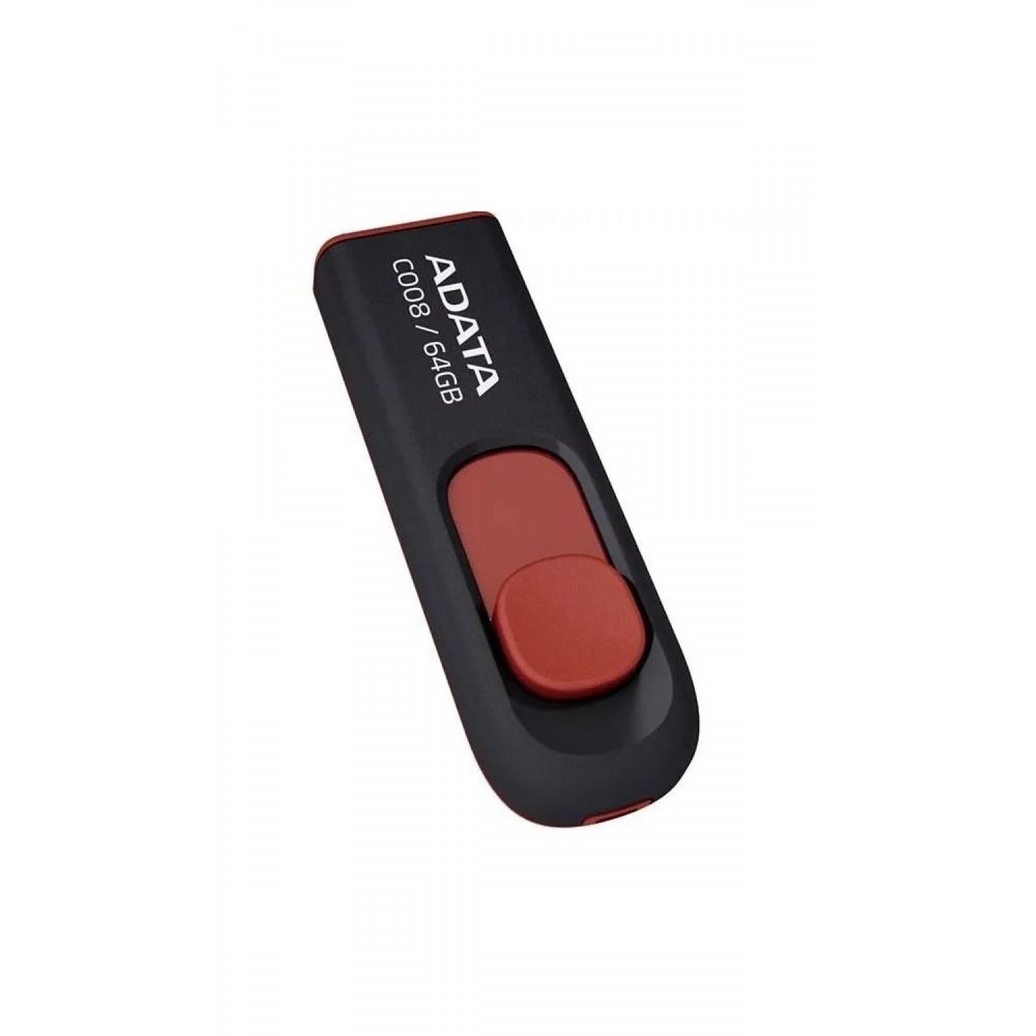 فلش مموری ADATA C008 - 64GB - Black/Red-1