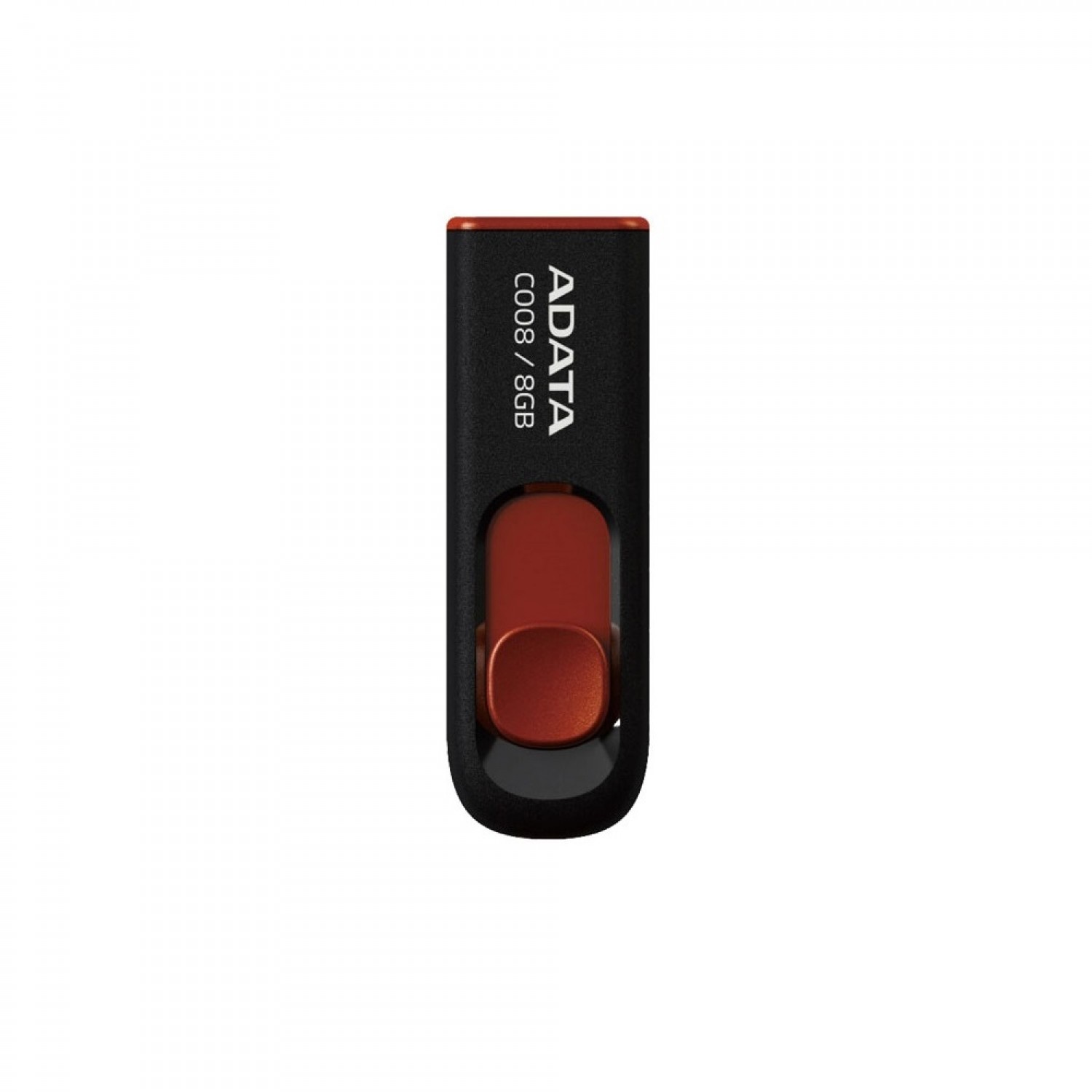 فلش مموری ADATA C008 - 8GB - Black/Red