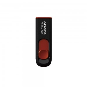 فلش مموری ADATA C008 - 8GB - Black/Red