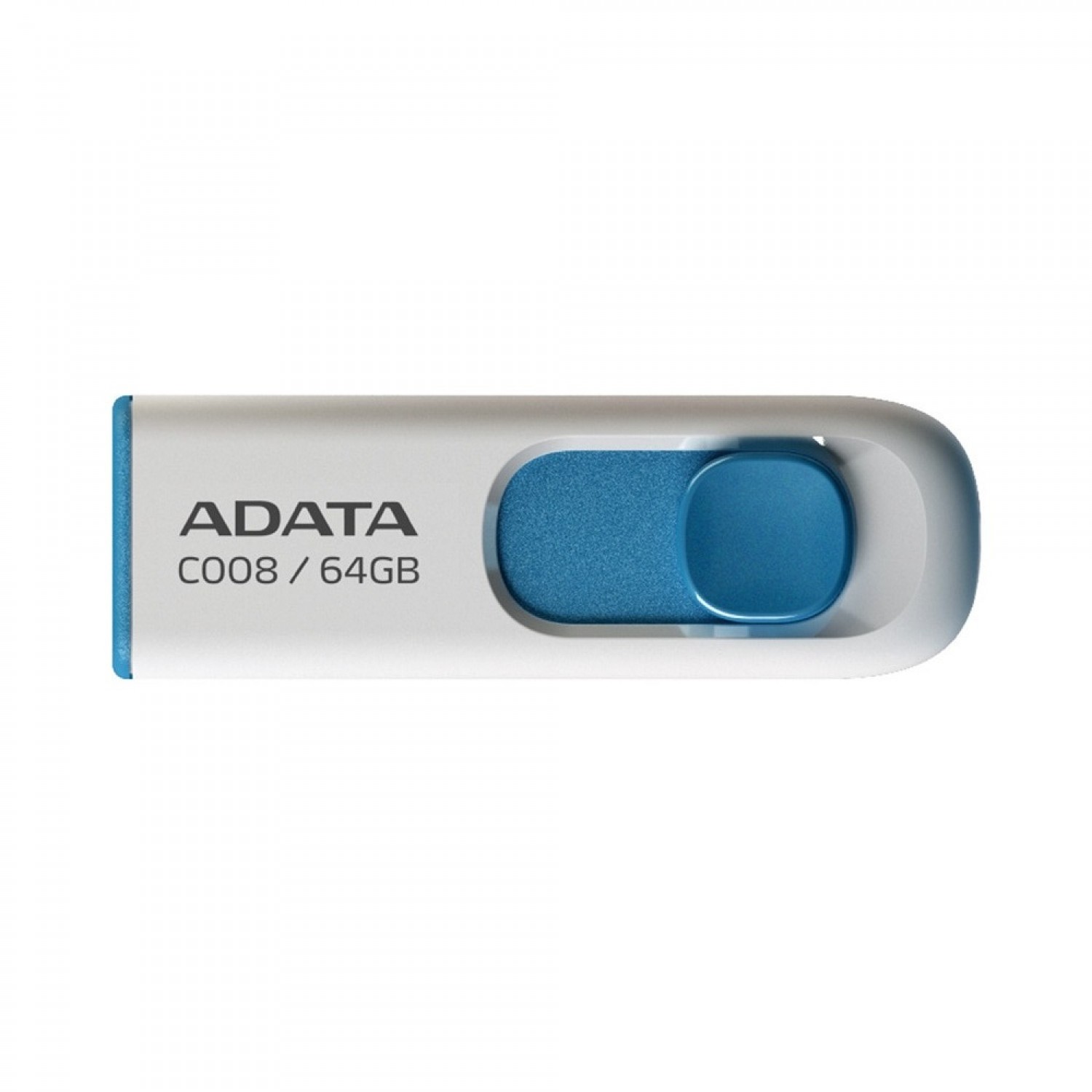 فلش مموری ADATA C008 - 64GB - White/Blue-1