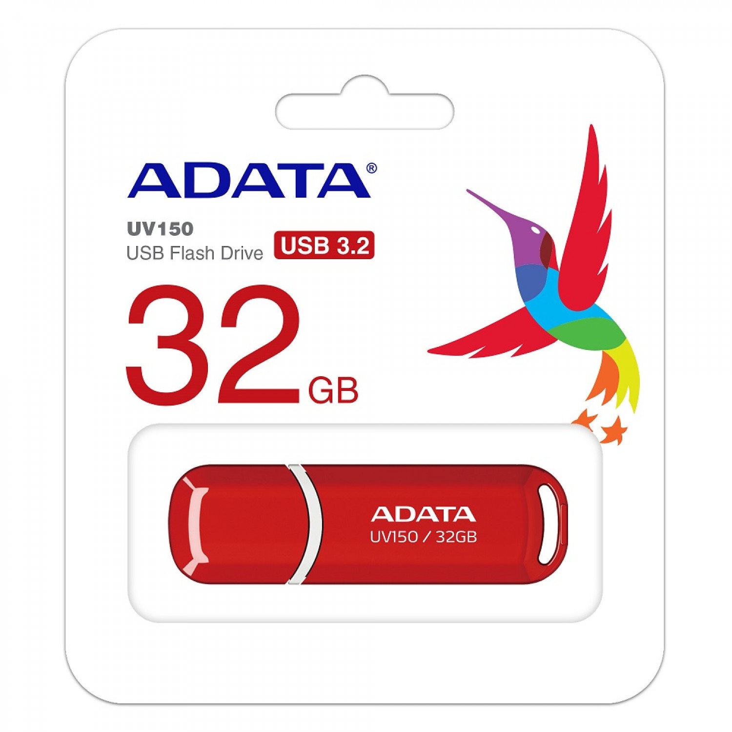 فلش مموری ADATA UV150 - 32GB - Red-4