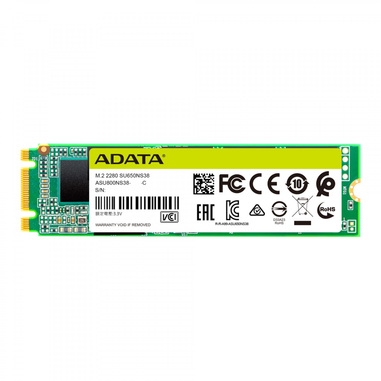 حافظه اس اس دی ADATA Ultimate SU650 M.2 512GB