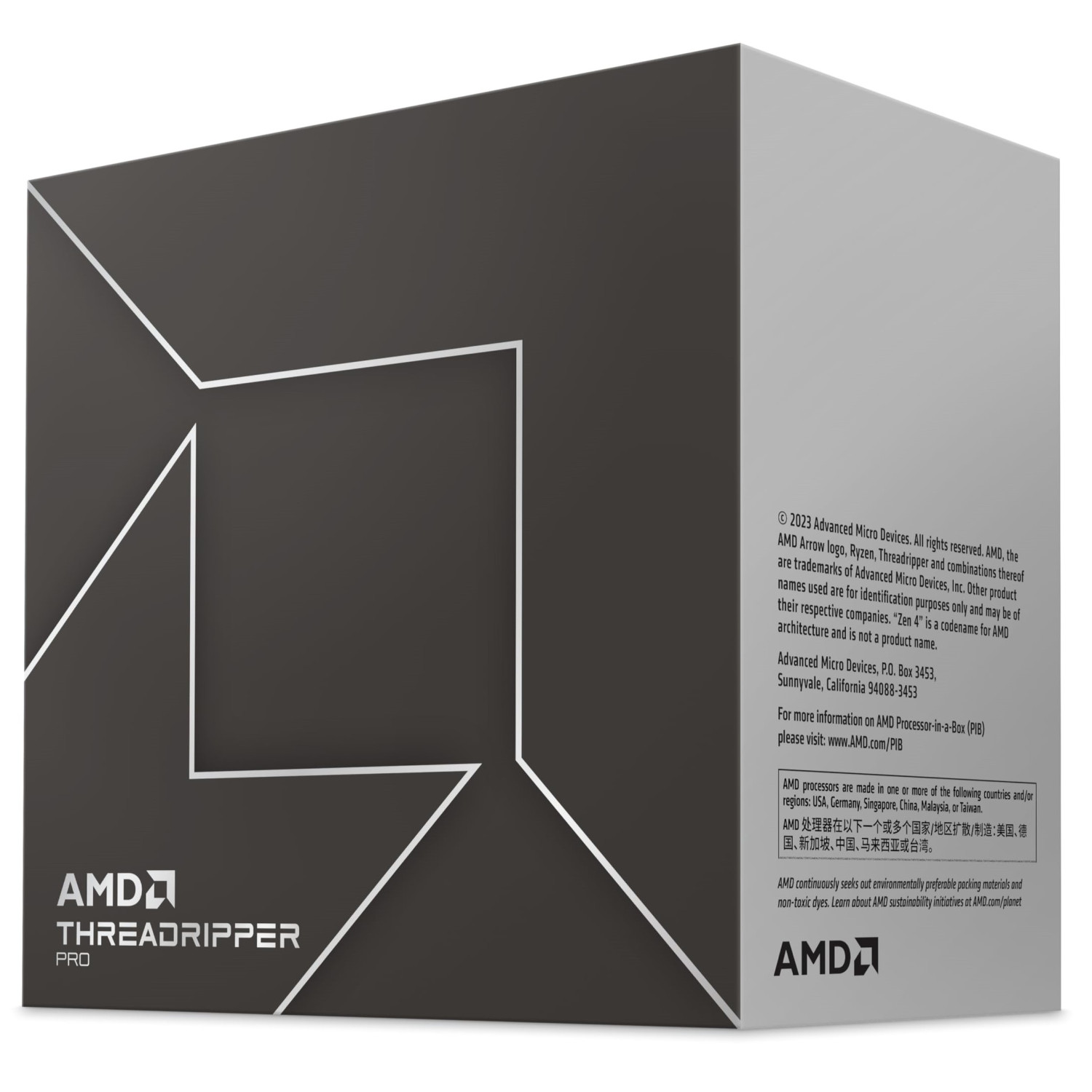 پردازنده AMD Ryzen Threadripper PRO 7995WX-1