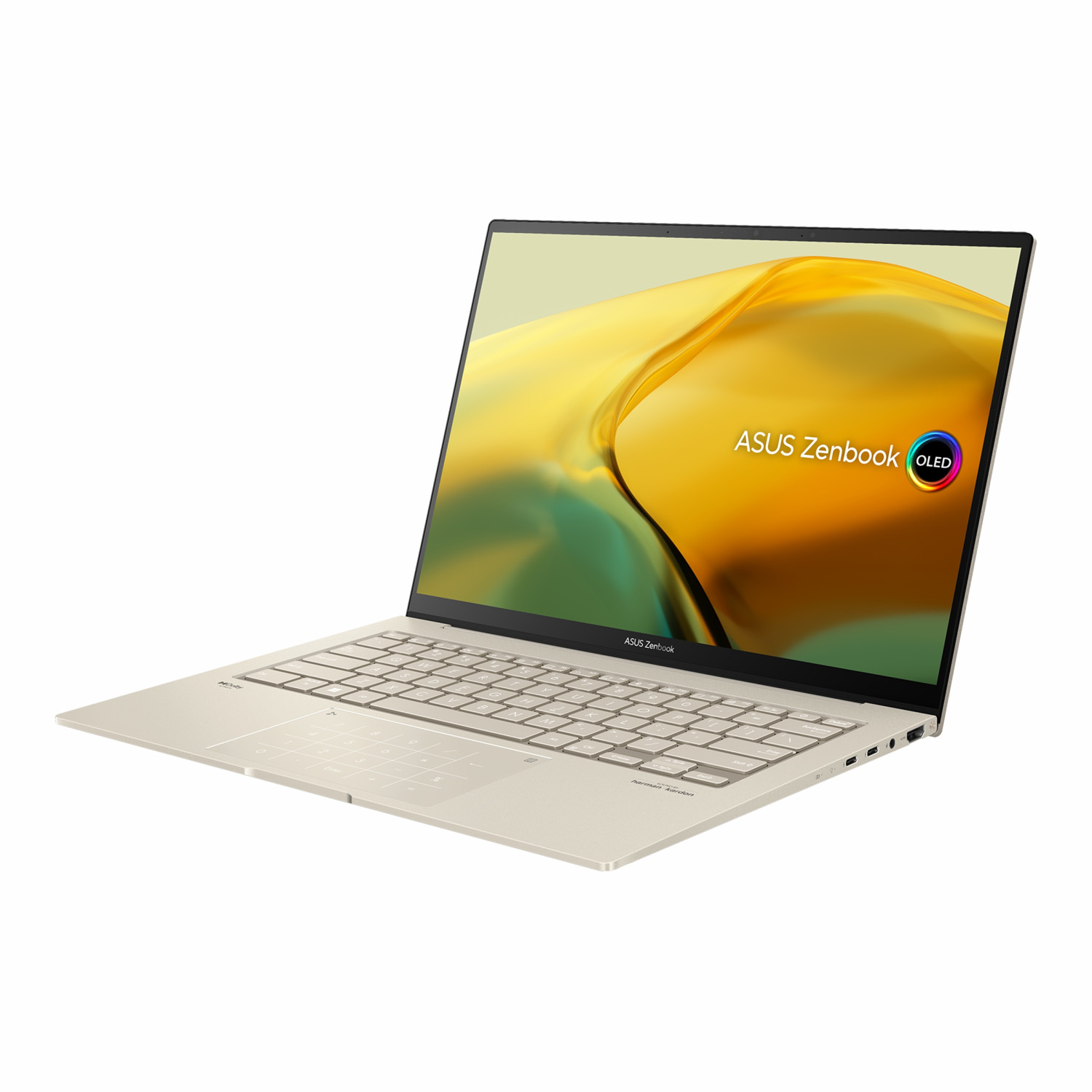 لپ تاپ ASUS ZenBook 14X OLED UX3404VC - NA - Sandstone Beige-1