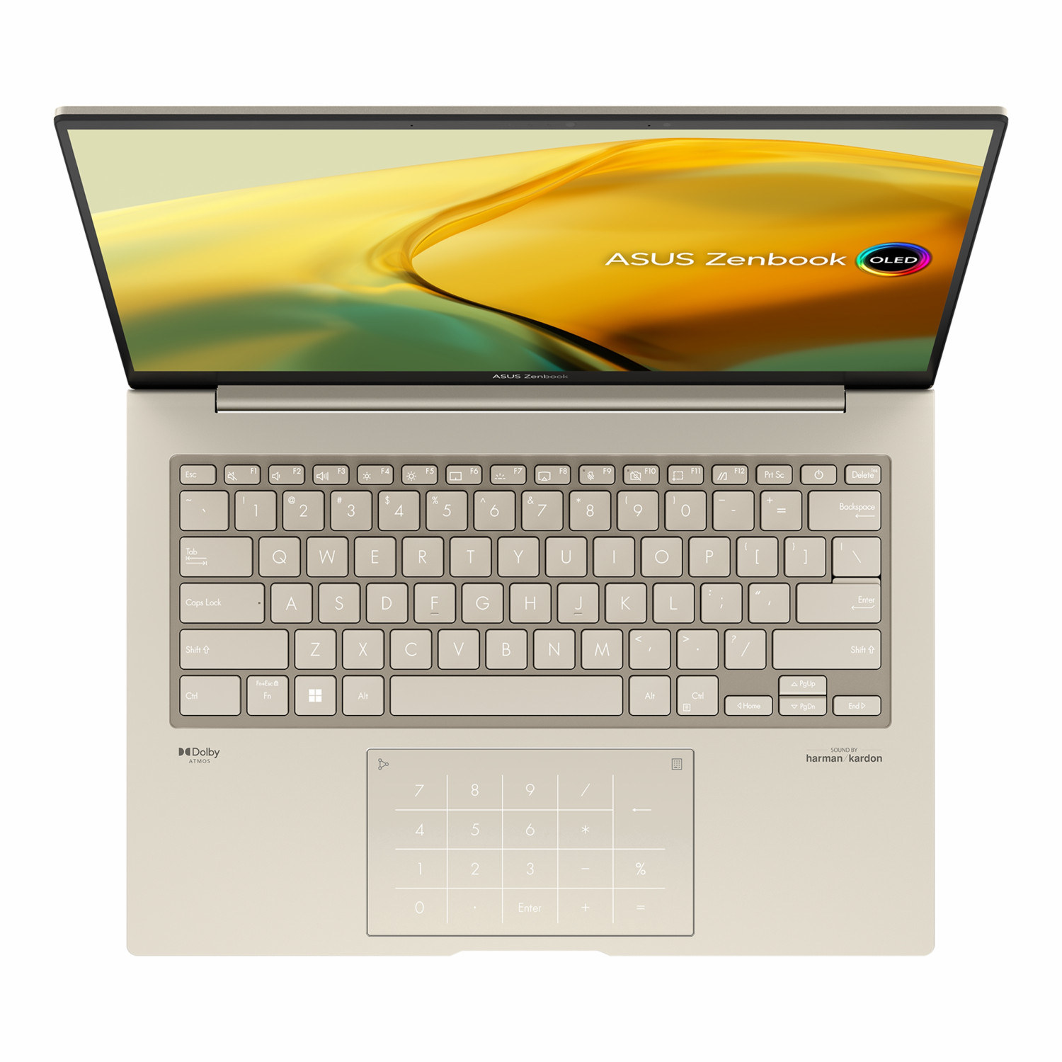 لپ تاپ ASUS ZenBook 14X OLED UX3404VC - NA - Sandstone Beige-2