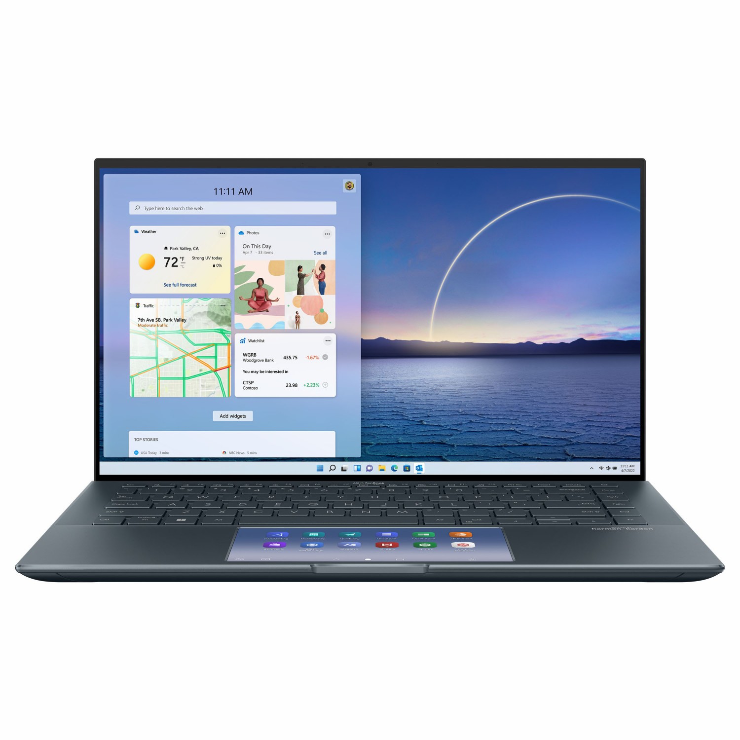 لپ تاپ ASUS ZenBook UX435EG - Pine Grey - A