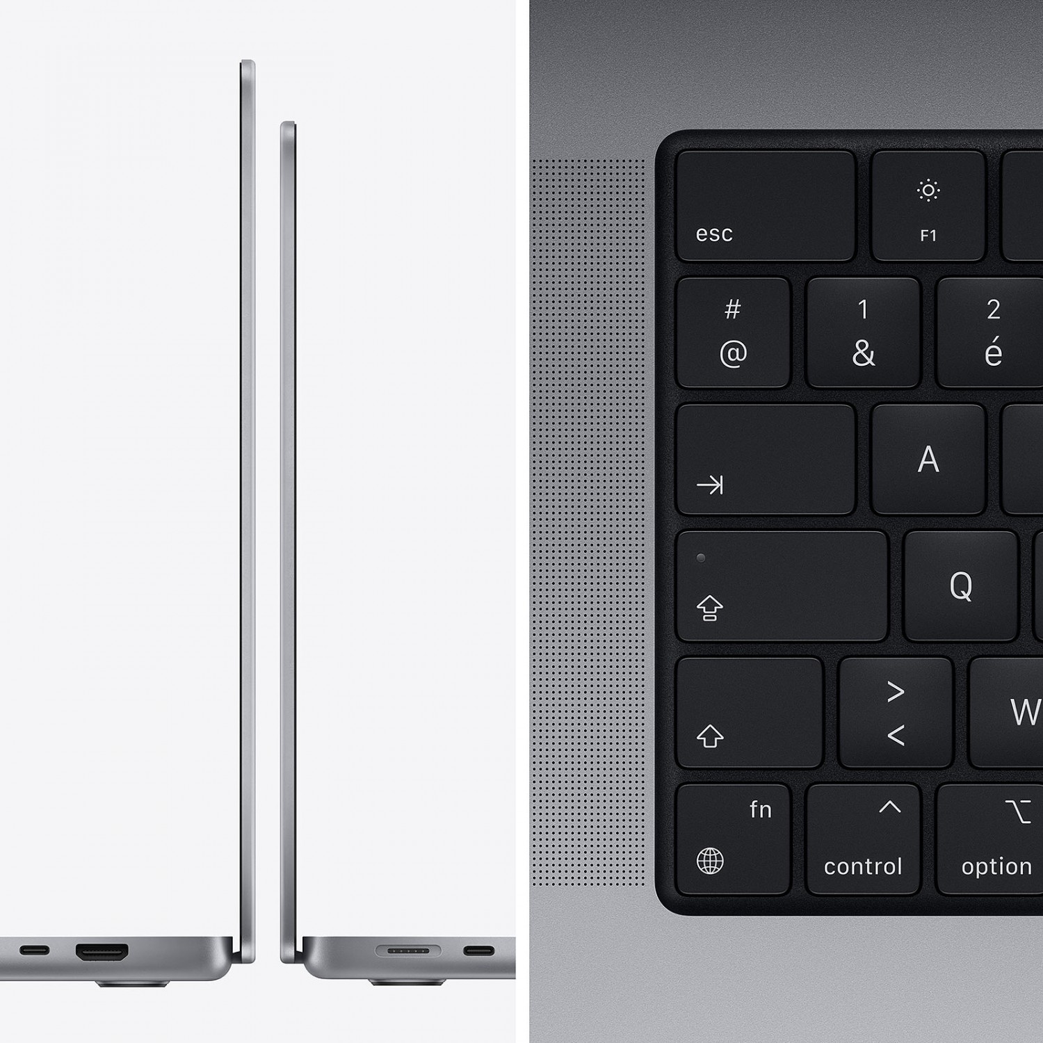لپ تاپ Apple MacBook Pro 14 2021 CTO - Space Gray - B-2