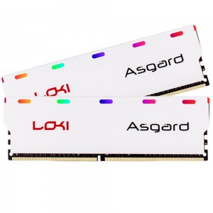 رم Asgard Loki W1 16GB Dual 3200MHz CL16 - White