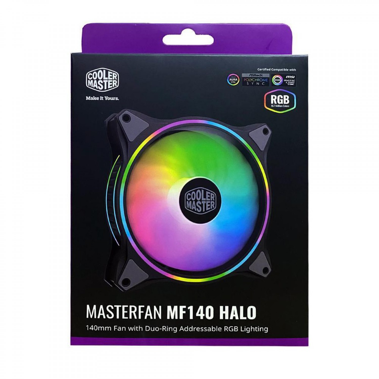 فن کیس Cooler Master Masterfan MF140 Halo-5