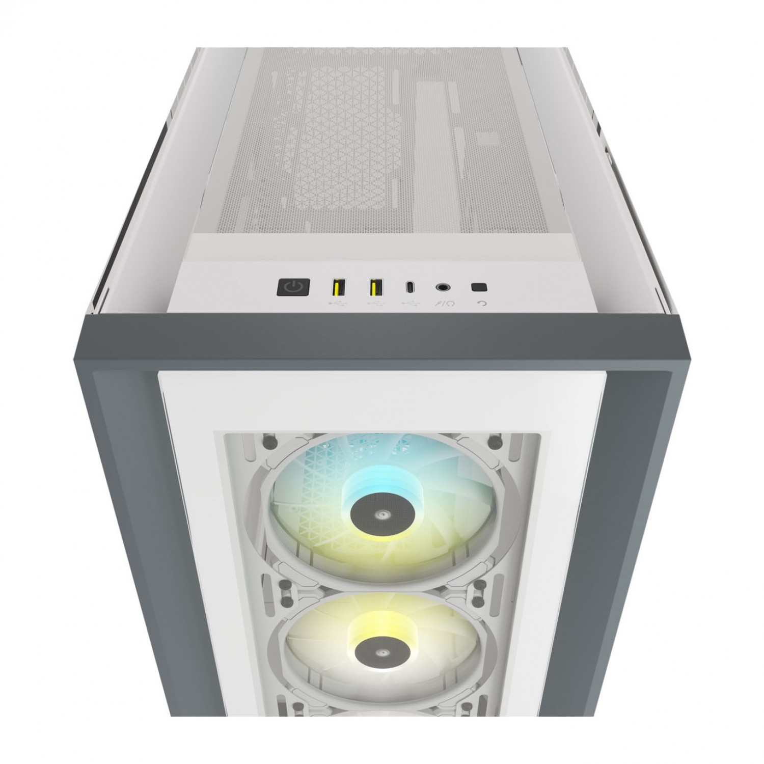کیس Corsair iCUE 5000X RGB - White-2