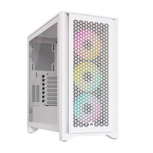 کیس Corsair iCUE 4000D RGB AIRFLOW - White