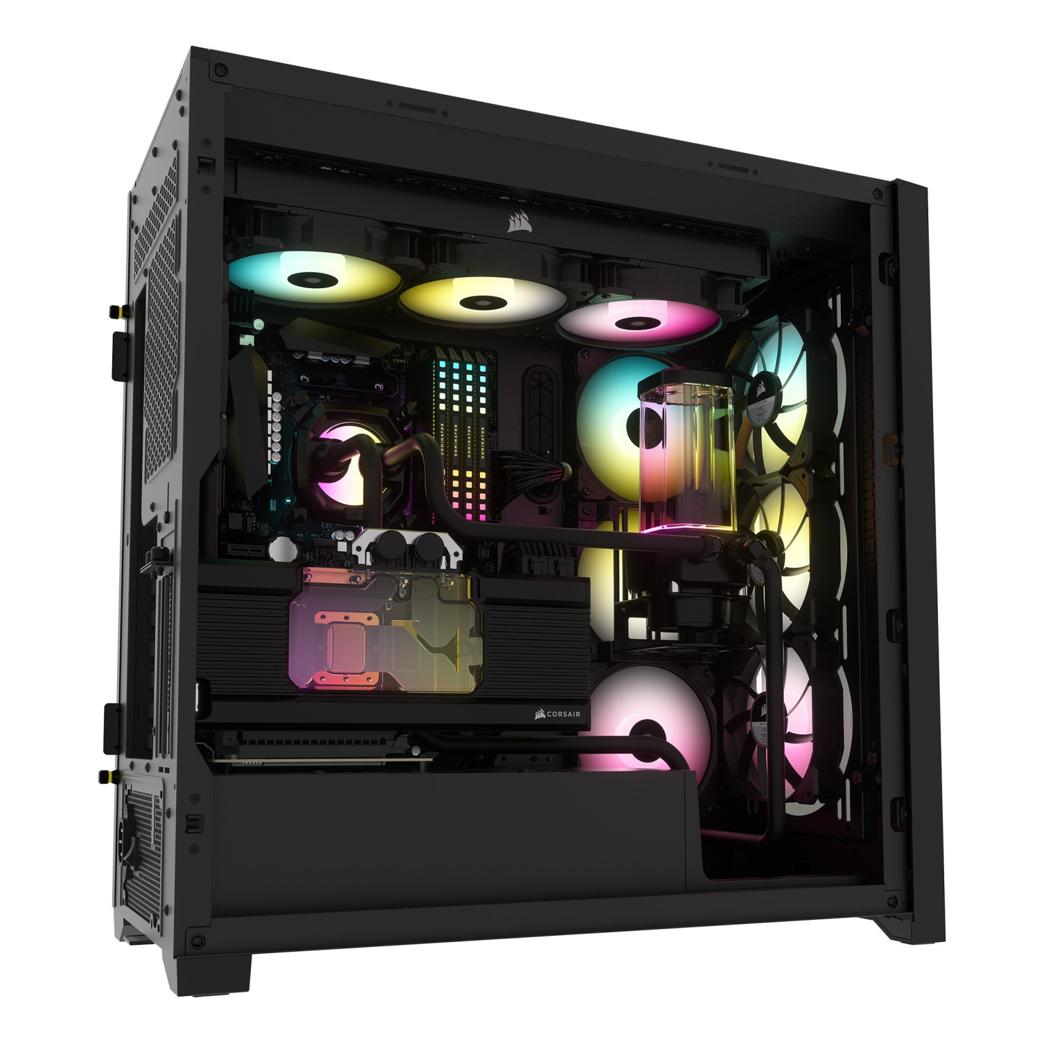 کیس Corsair iCUE 5000D RGB AIRFLOW - Black-8