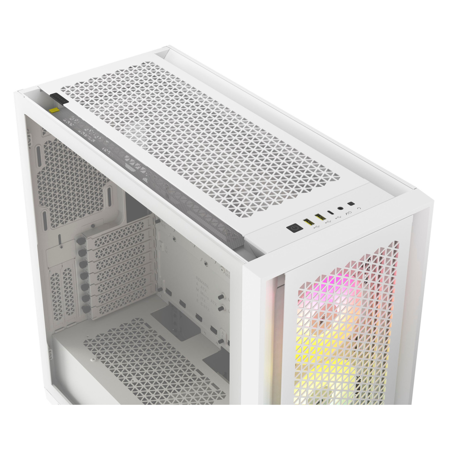 کیس Corsair iCUE 5000D RGB AIRFLOW - White-5