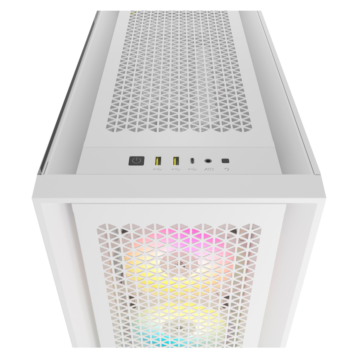 کیس Corsair iCUE 5000D RGB AIRFLOW - White-6