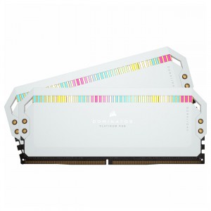 رم Corsair Dominator Platinum RGB DDR5 32GB Dual 5200MHz CL40 - White