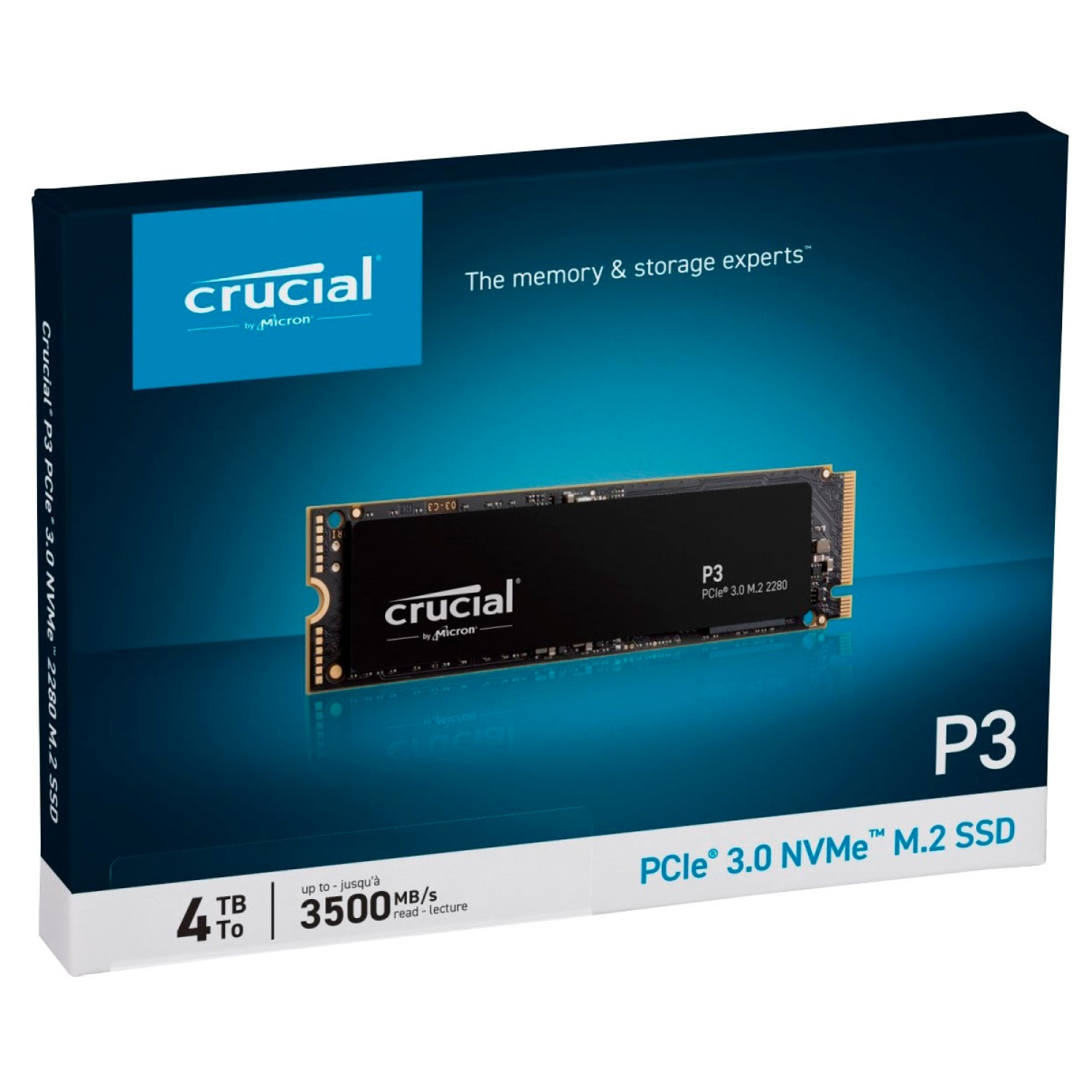 حافظه اس اس دی Crucial P3 4TB-5