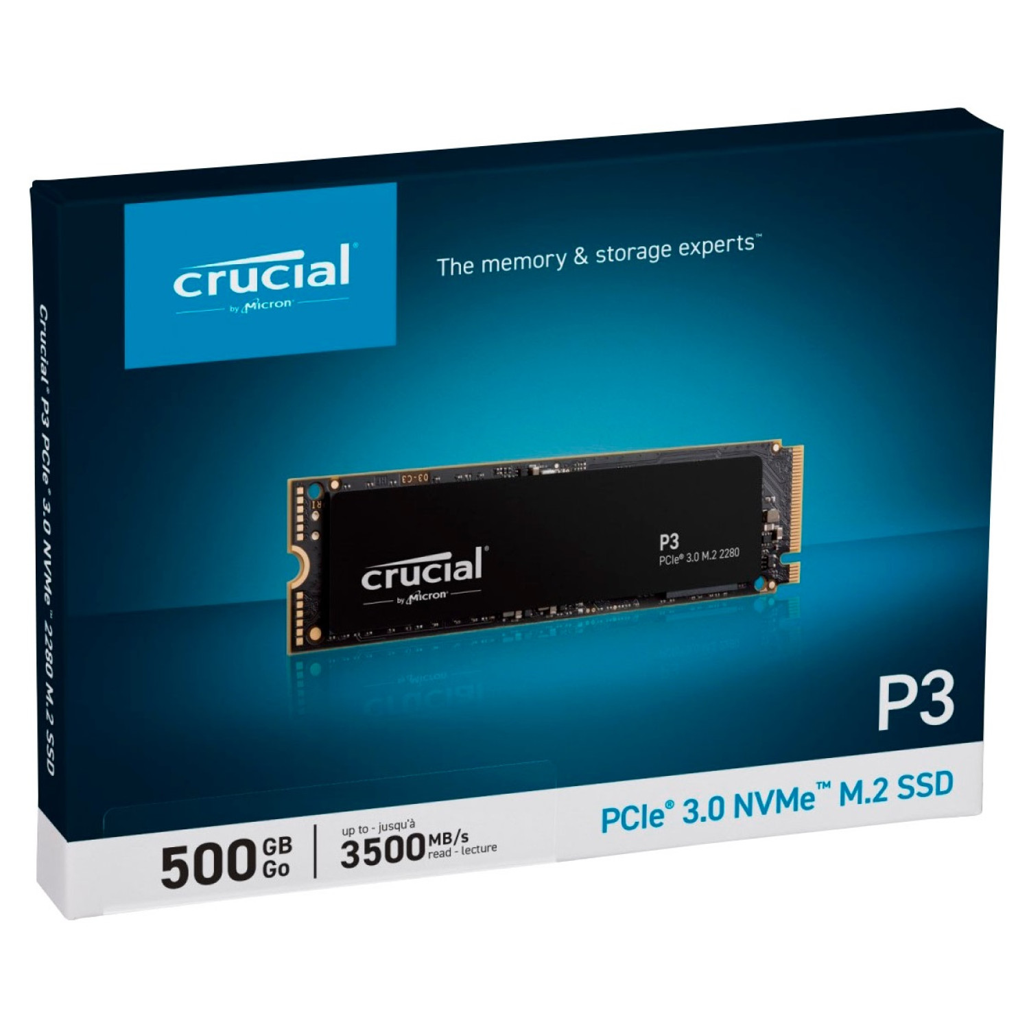 حافظه اس اس دی Crucial P3 500GB-5