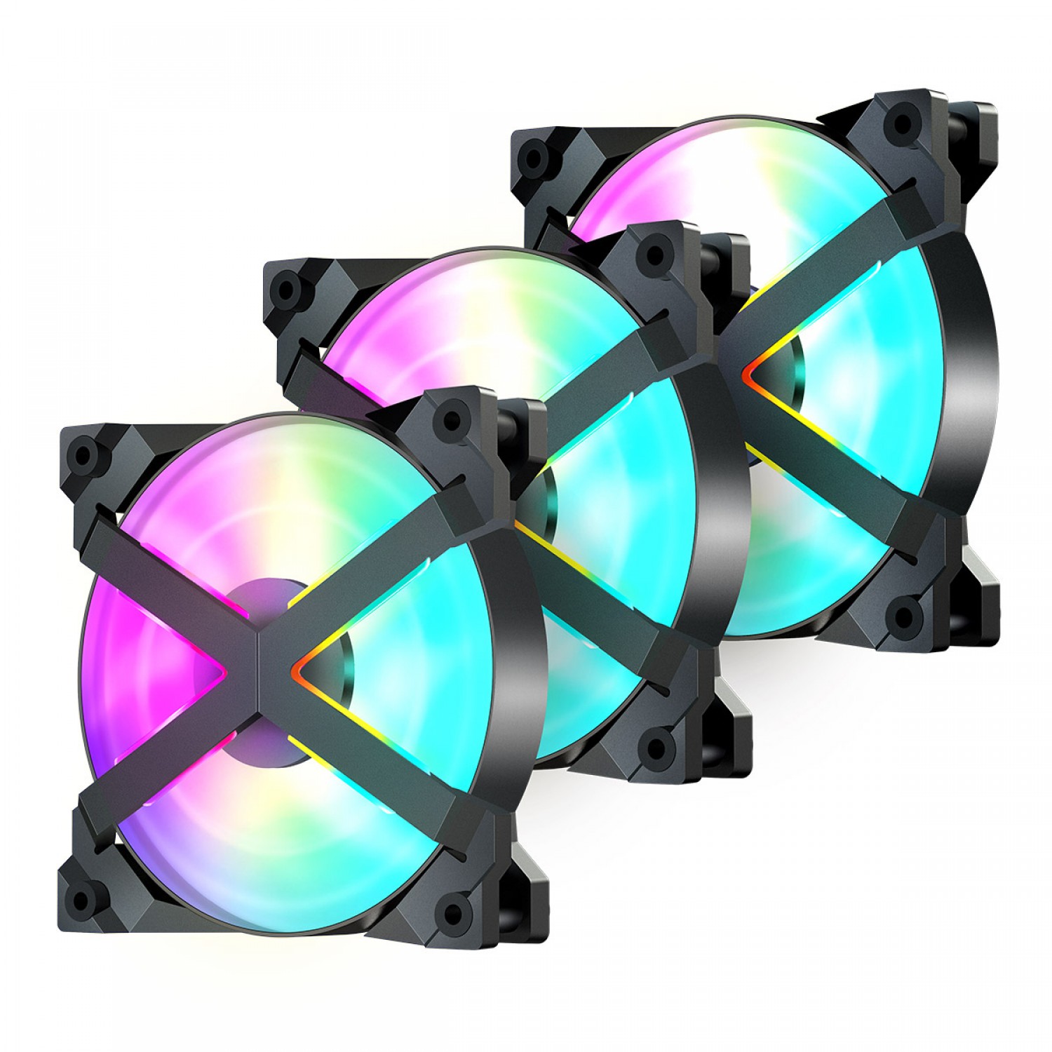 کولر پردازنده DeepCool CASTLE 360EX RGB-6