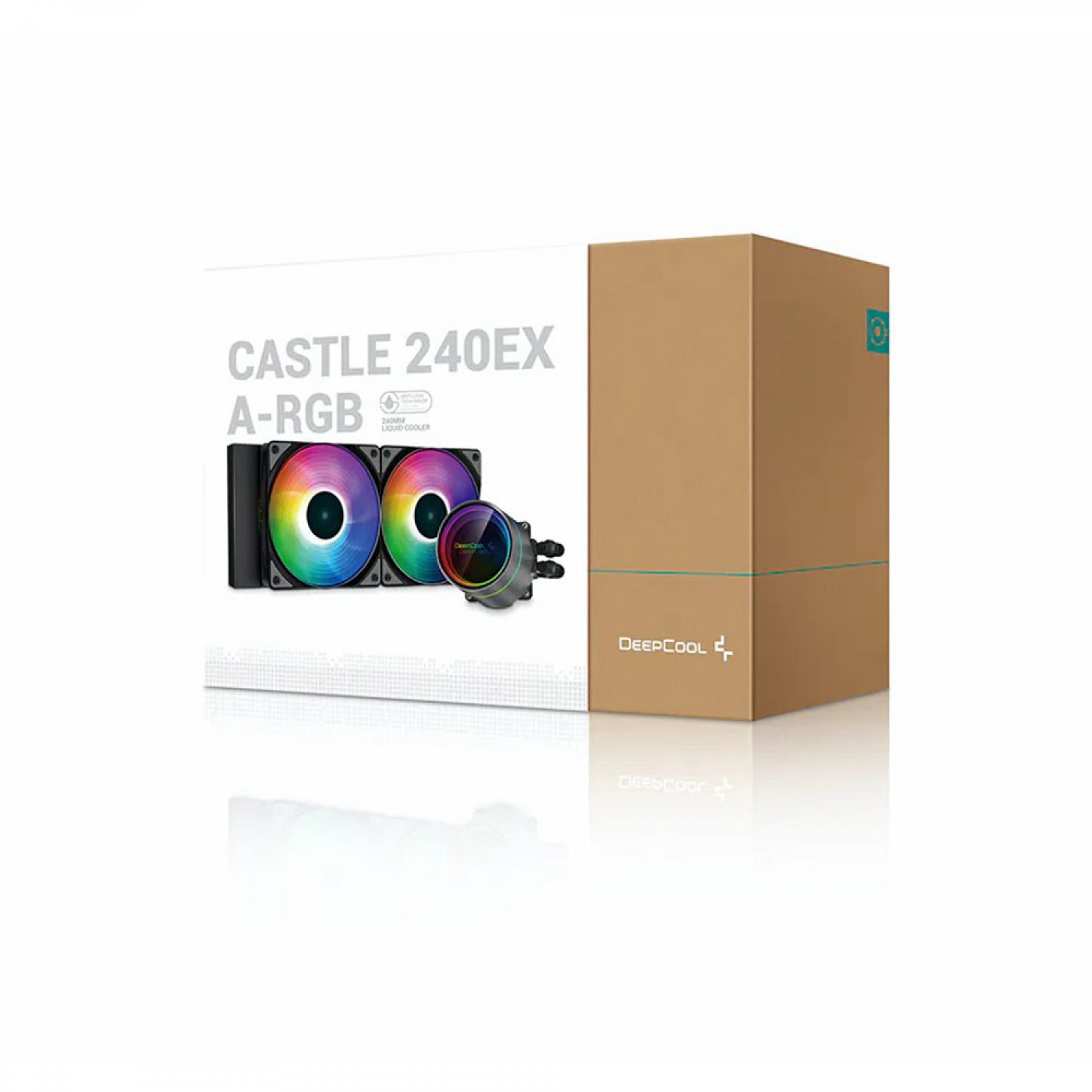 کولر پردازنده DeepCool Castle 240EX A-RGB-8