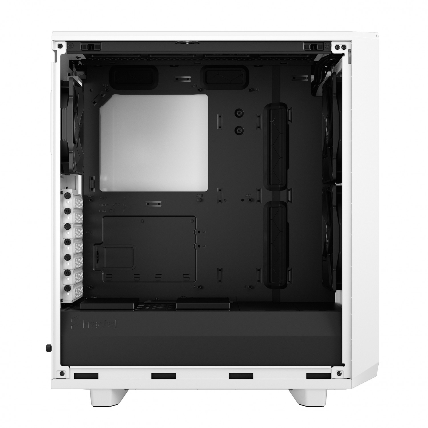 کیس Fractal Design Meshify 2 Compact - White TG Clear Tint-4