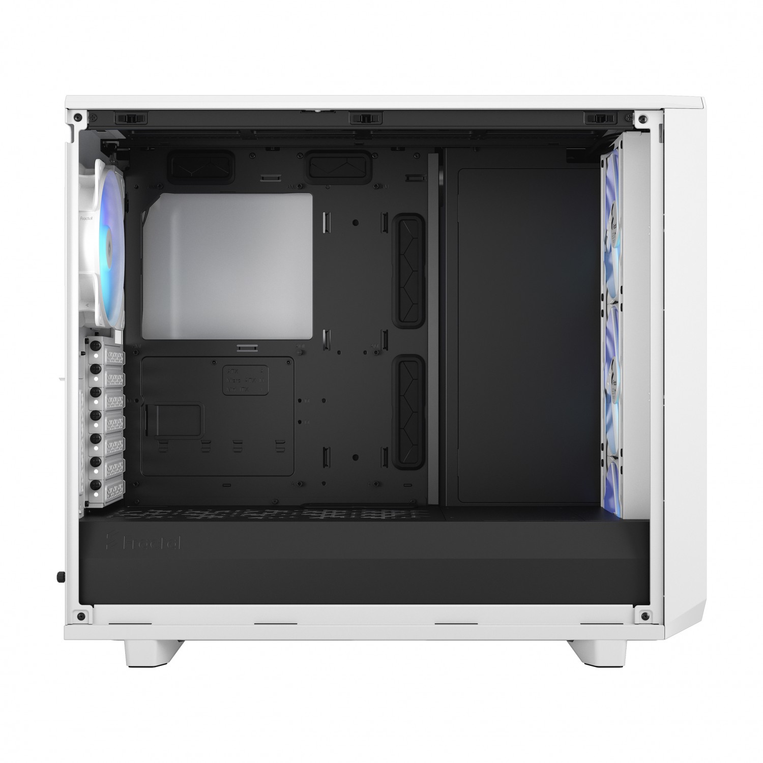 کیس Fractal Design Meshify 2 RGB - White TG Clear Tint-6