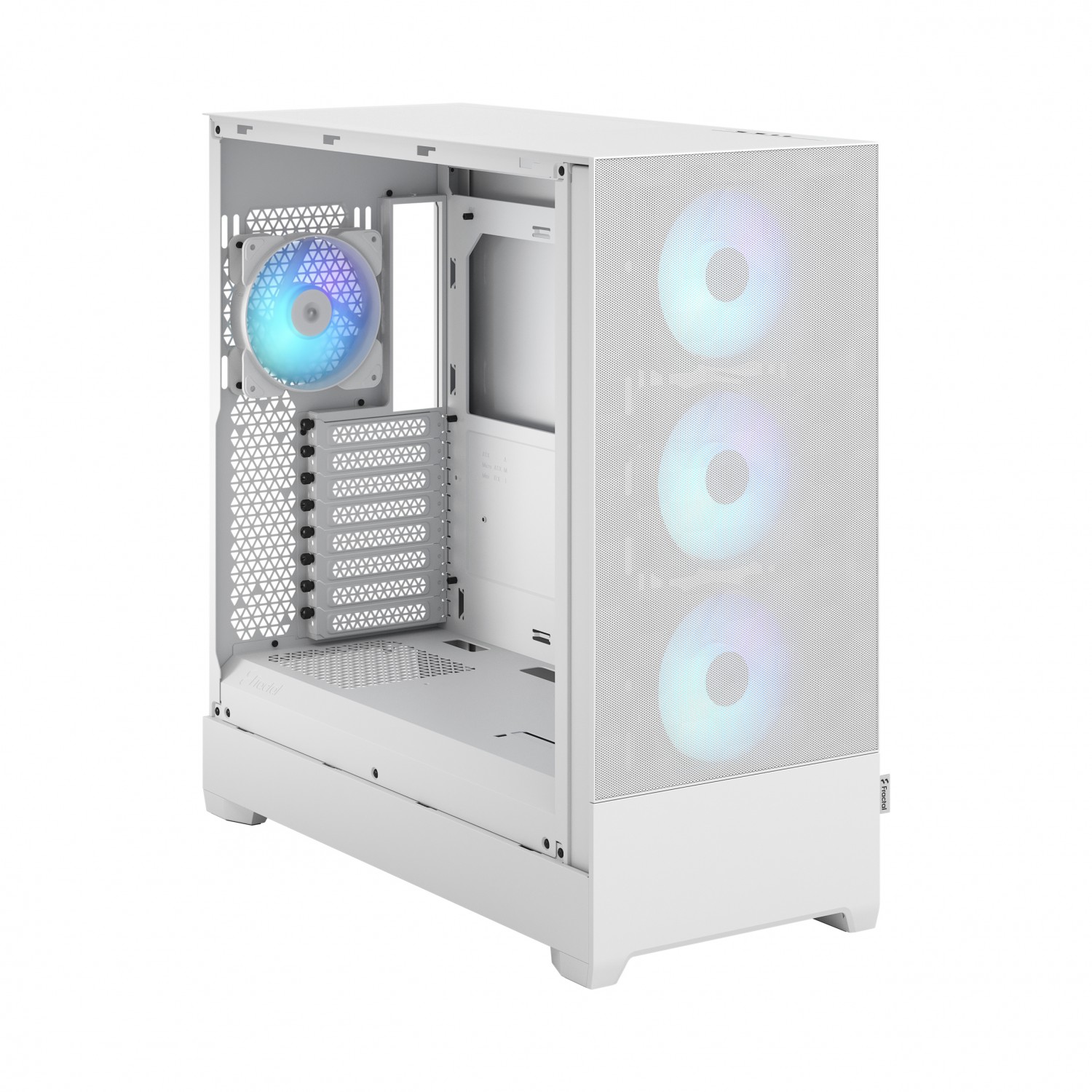 کیس Fractal Design Pop XL Air RGB - White TG Clear-4