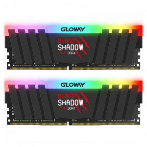 رم Gloway Blood Shadow 16GB Dual 3200MHz CL16