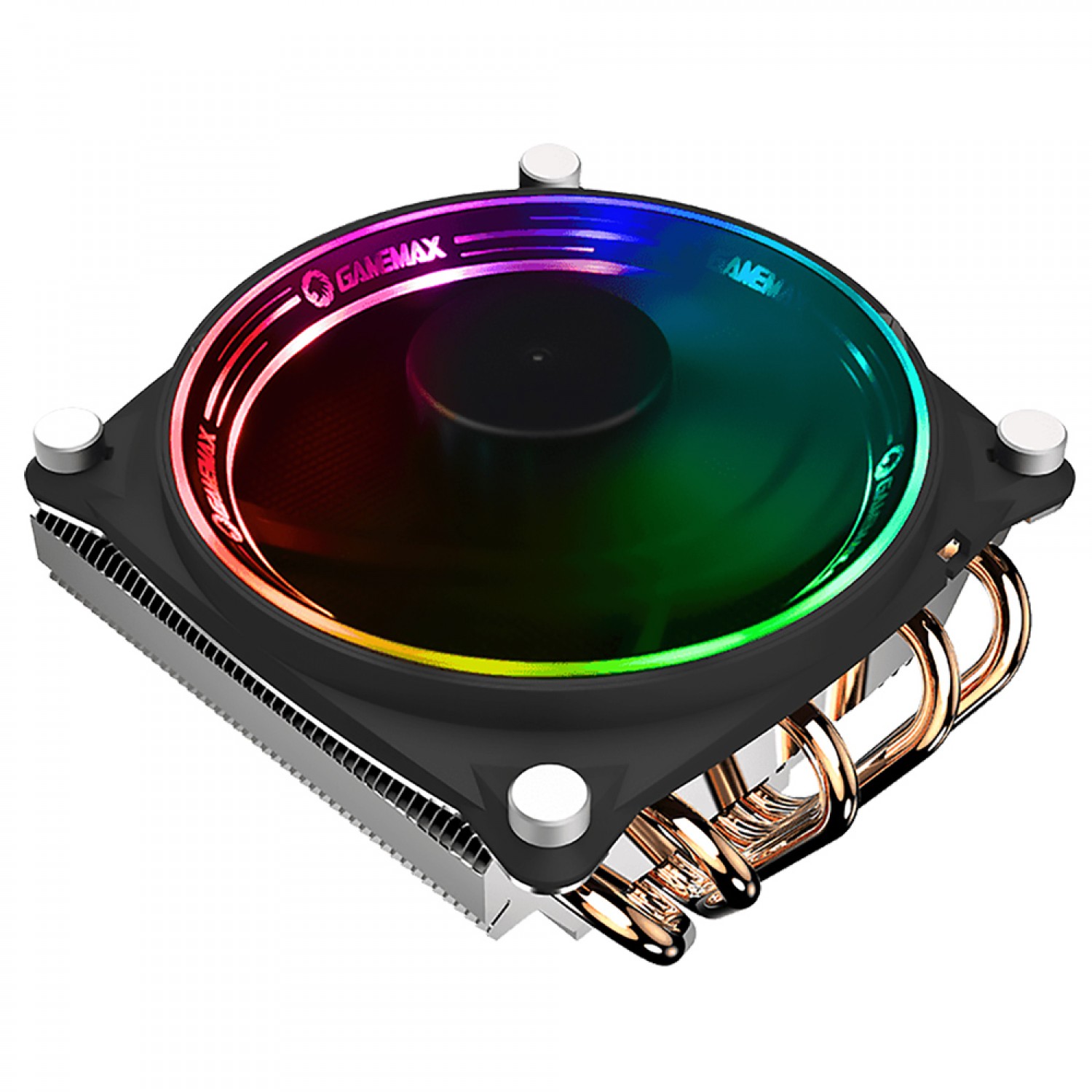 کولر پردازنده GameMax Gamma 300 - Rainbow-1