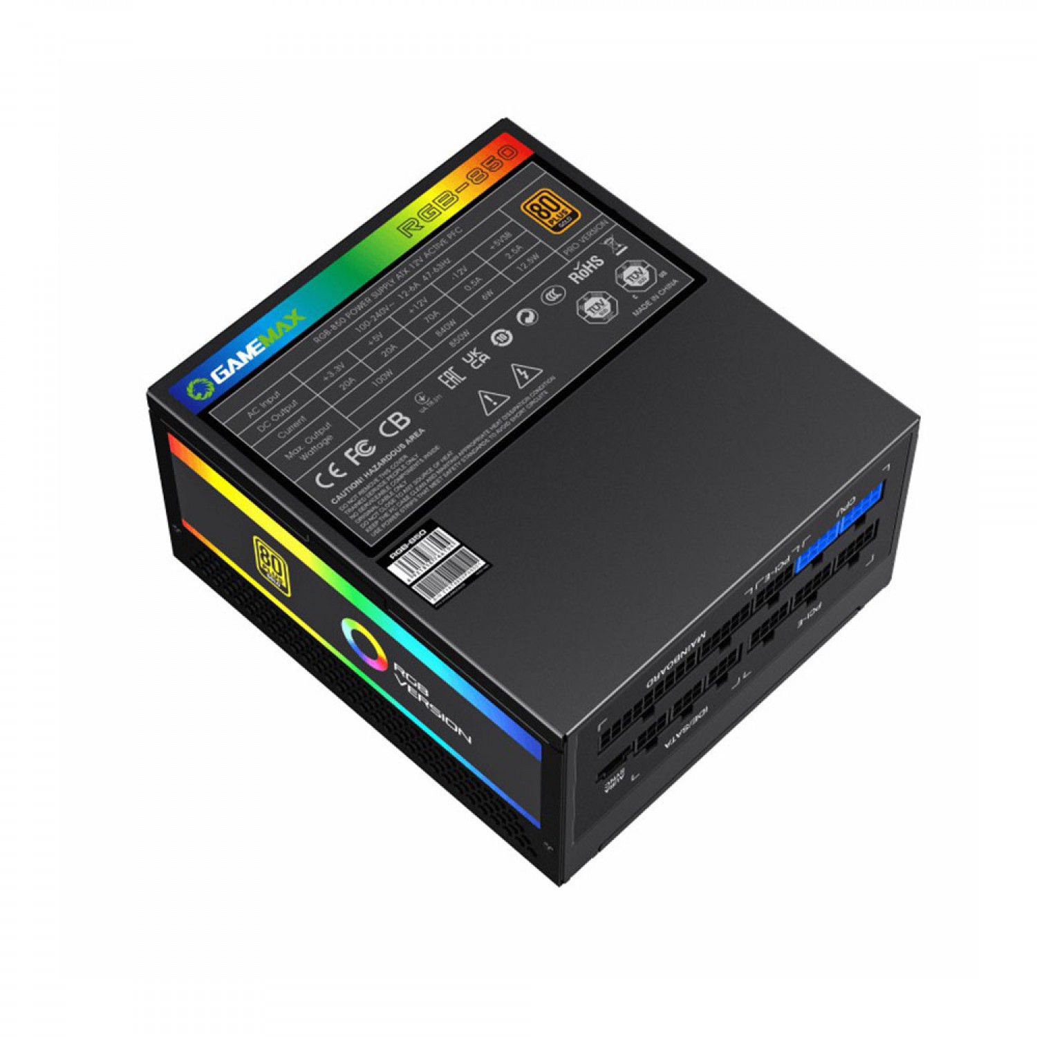 پاور GameMax RGB-850 PRO-5