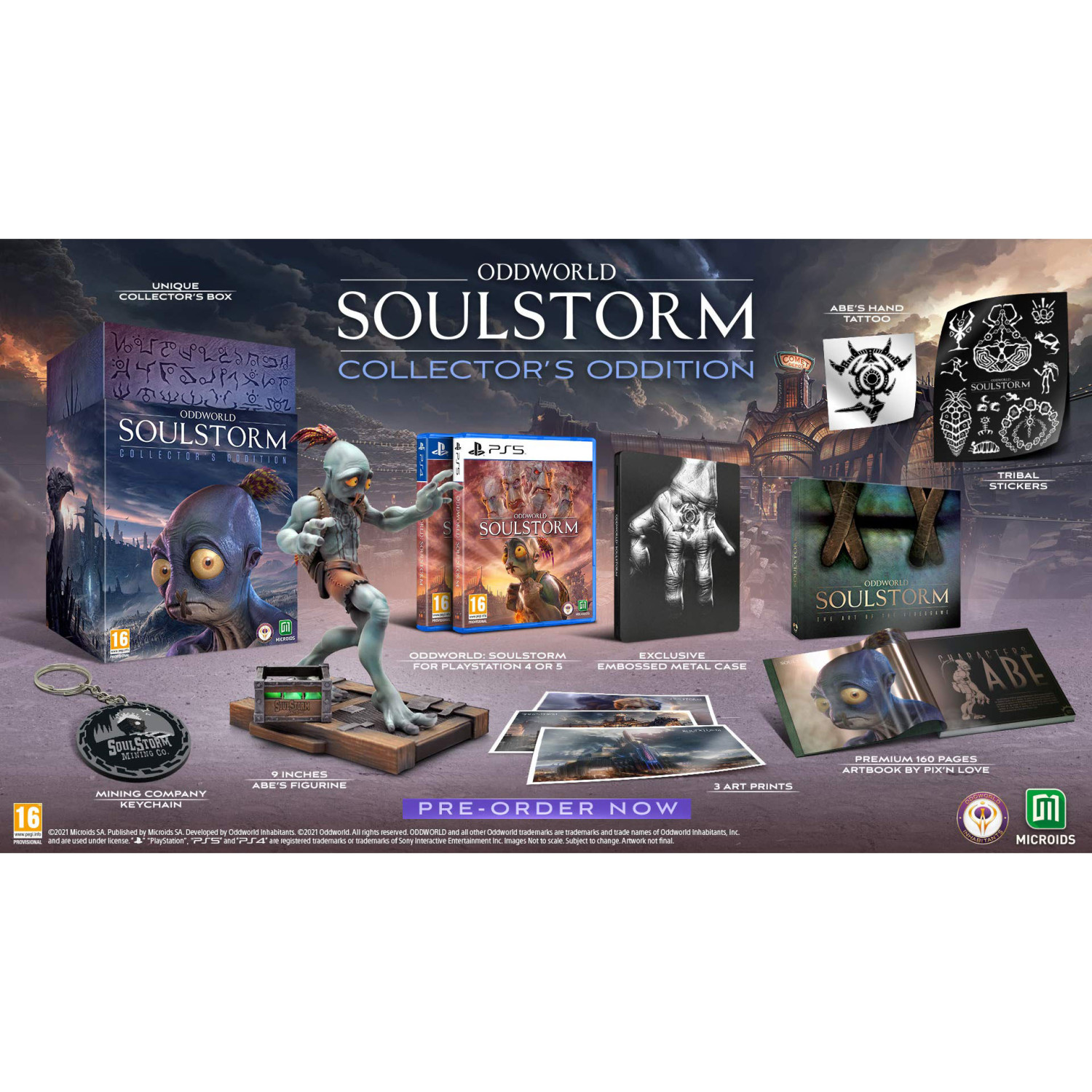 بازی Oddworld: Soulstorm Collector's Oddition - PS4-1