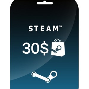 Steam Wallet 30$