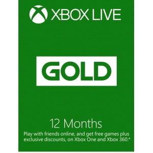 Xbox Live Gold 1 Year