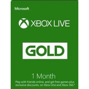 Xbox Live Gold 1 Month