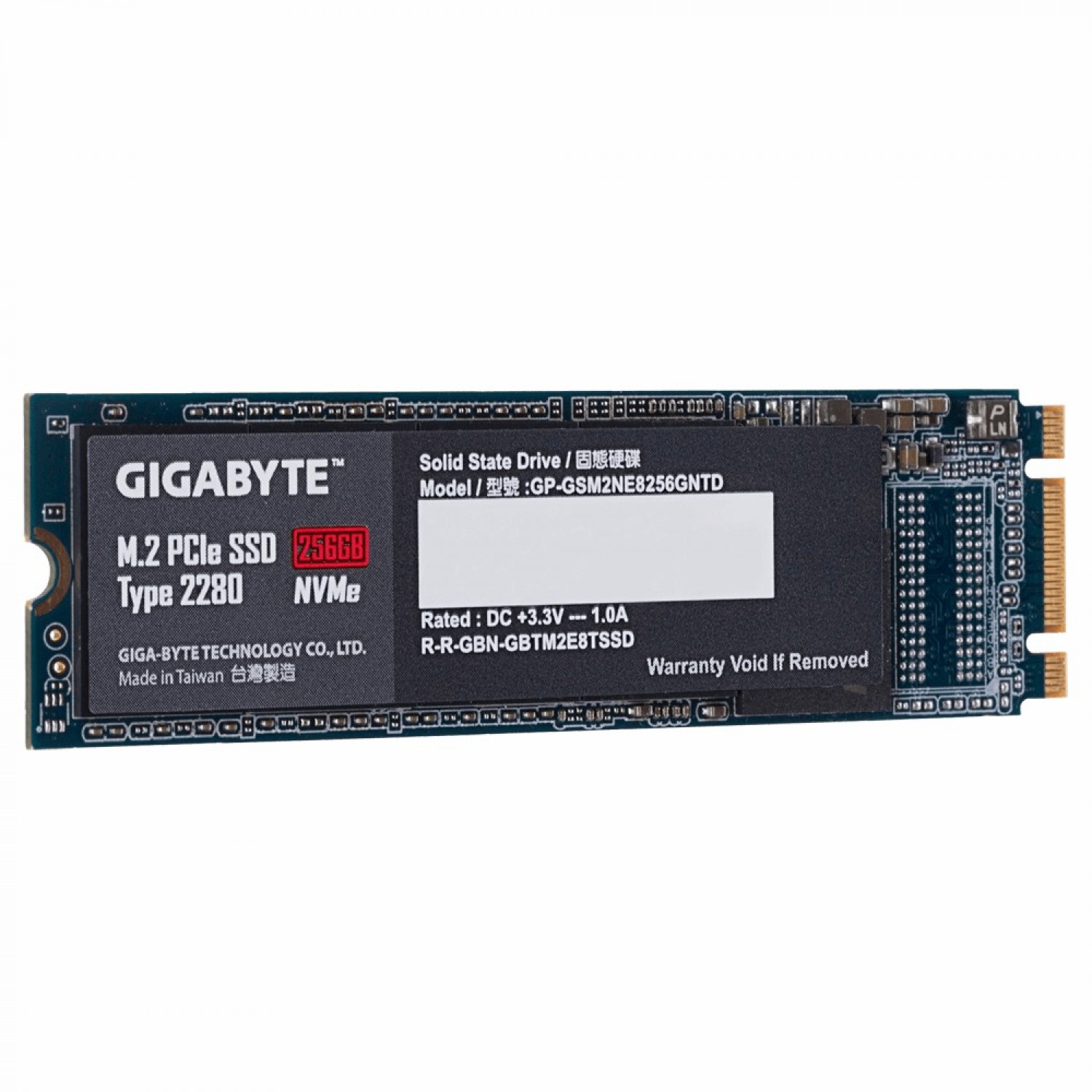 حافظه اس اس دی GIGABYTE M.2 PCI-E 256GB-3