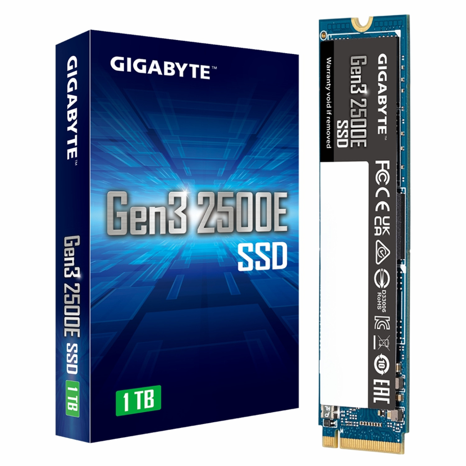 حافظه اس اس دی Gigabyte Gen3 2500E 1TB-5