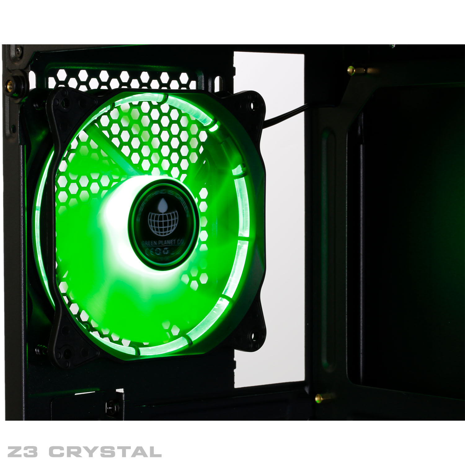 کیس Green Z3 Crystal رنگ سبز-3
