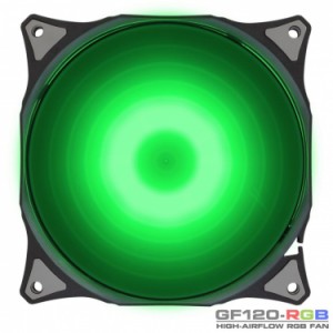 فن کیس Green GF120-RGB - جعبه باز