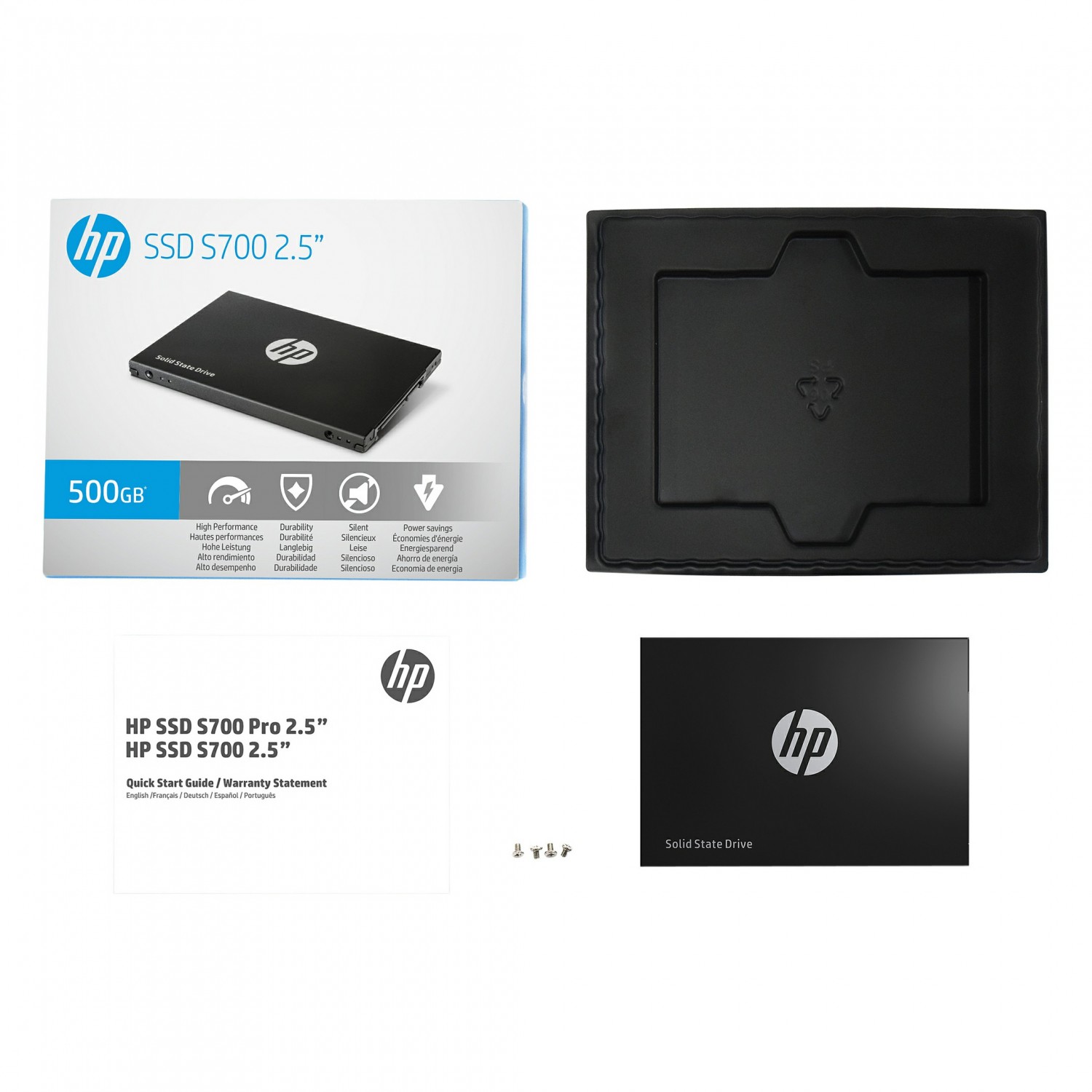 حافظه اس اس دی HP S700 500GB-5