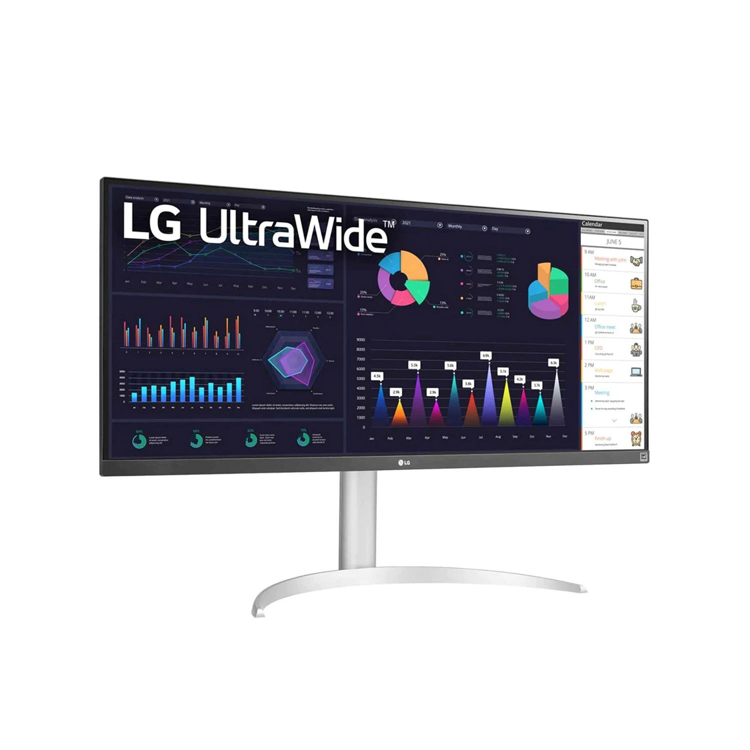 مانیتور LG UltraWide 34WQ650-W-2