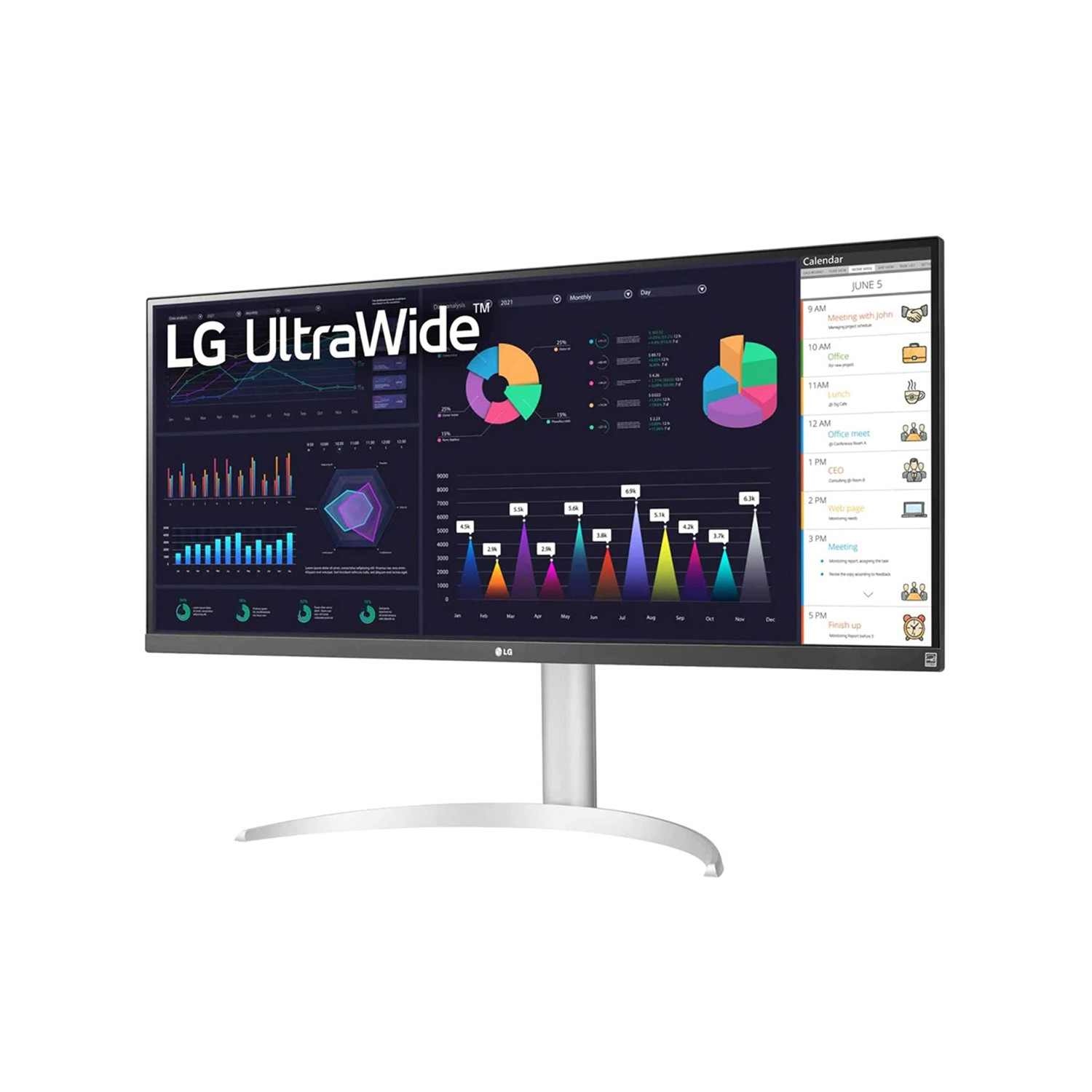 مانیتور LG UltraWide 34WQ650-W-1