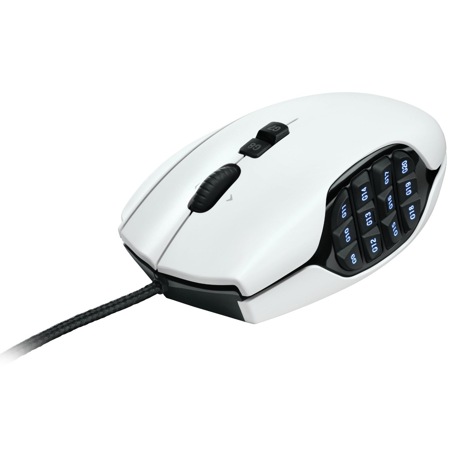Logitech G600 MMO White Gaming Mouse-4
