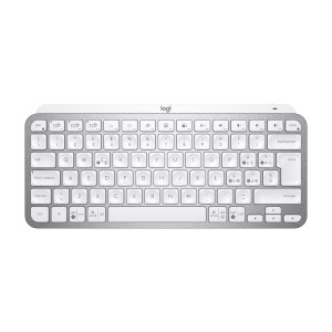 کیبورد Logitech MX Keys Mini Wireless - Pale Gray