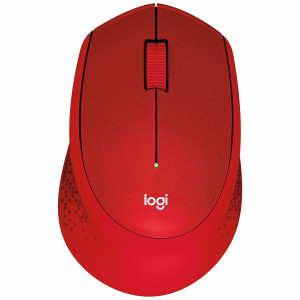 موس Logitech M330 Silent Plus Wireless - Red
