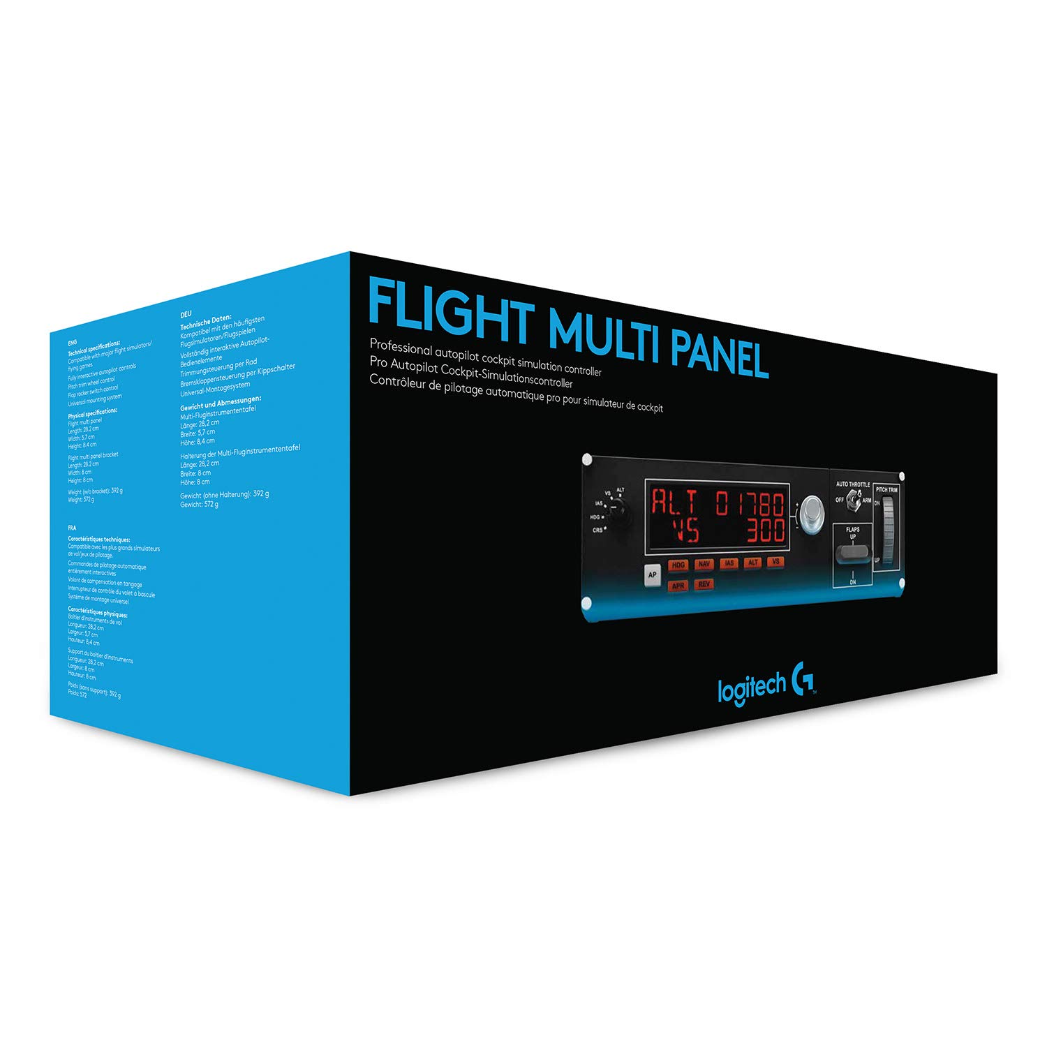 پنل شبیه ساز پرواز Logitech G Pro Flight Multi Panel-4
